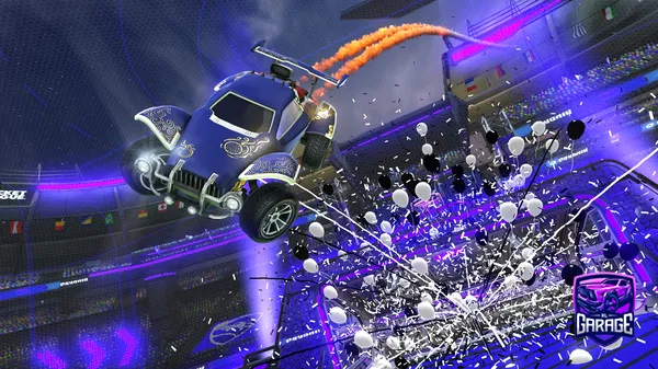 A Rocket League car design from Crizmus