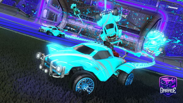 A Rocket League car design from TureSure