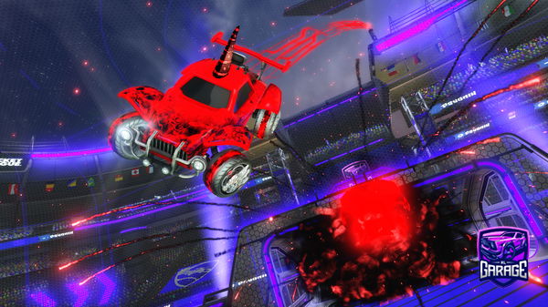 A Rocket League car design from Trinity458