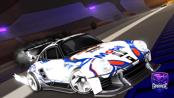 A Rocket League car design from P1LM