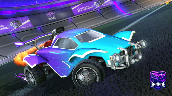 A Rocket League car design from NxtJvcob