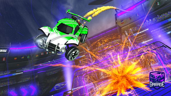 A Rocket League car design from Tygo1205