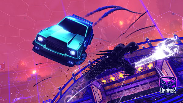 A Rocket League car design from EPFJumping_White