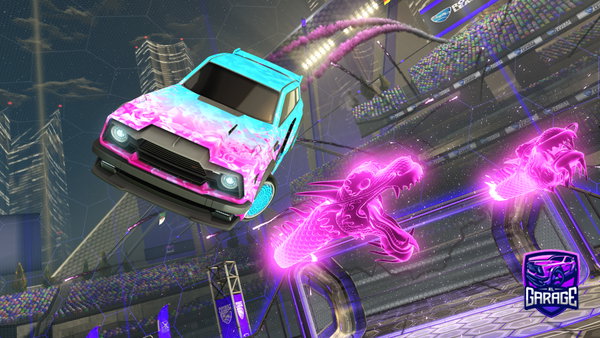 A Rocket League car design from Iliketrading5