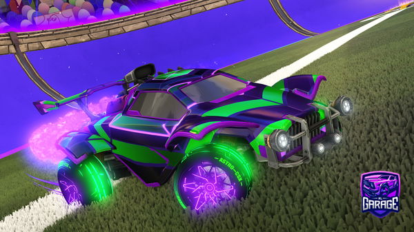 A Rocket League car design from CloudentTM