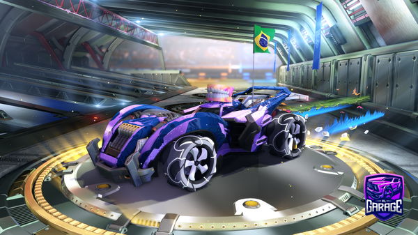 A Rocket League car design from GustavoGamesBRL