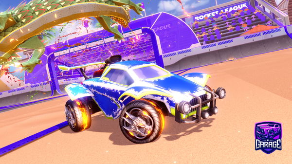 A Rocket League car design from Dandy2662