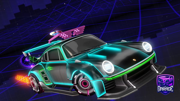 A Rocket League car design from Ray_Flare