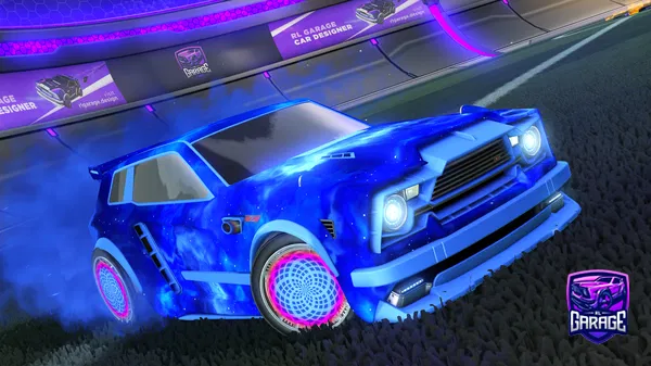 A Rocket League car design from Zaxonius