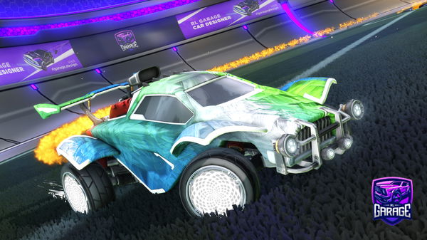 A Rocket League car design from TimyBoy12