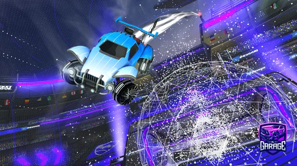 A Rocket League car design from Ezeltra