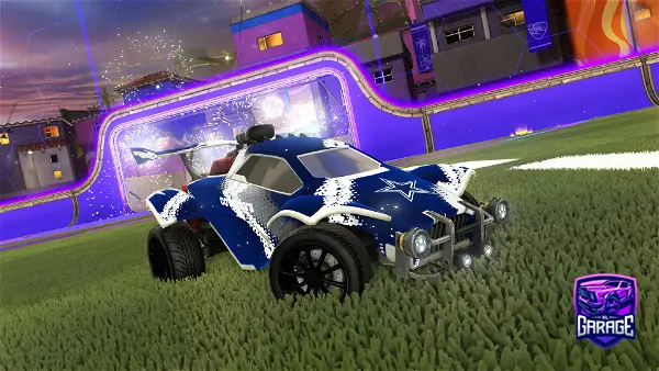 A Rocket League car design from GameWithJoel