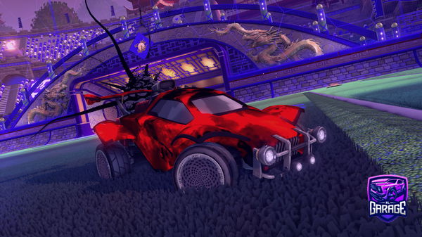 A Rocket League car design from kissaboy050