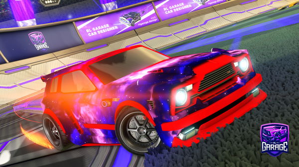 A Rocket League car design from Ludde1209