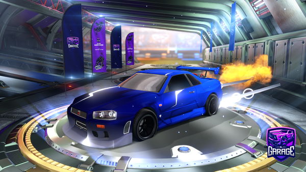 A Rocket League car design from Pizza07