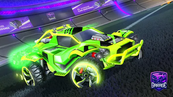 A Rocket League car design from Donut_Master_OOO