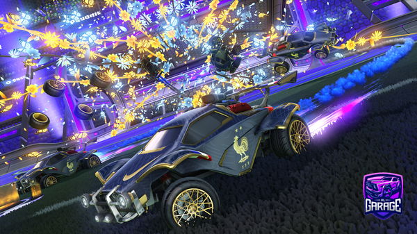 A Rocket League car design from Nerfado