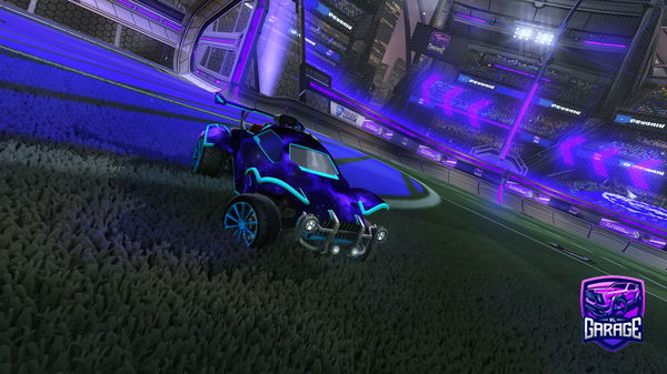 A Rocket League car design from AdriHellezz