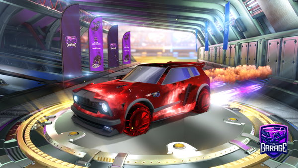 A Rocket League car design from ShahaanX
