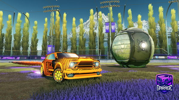 A Rocket League car design from Slavikdog23