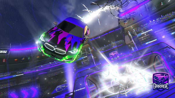 A Rocket League car design from Volt1c_fr