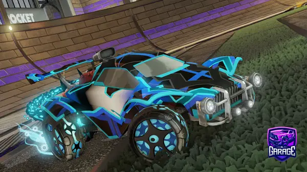 A Rocket League car design from CrspyChkn