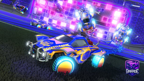 A Rocket League car design from purfile2860