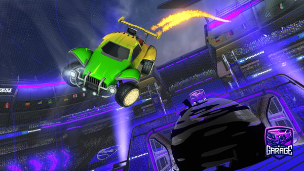 A Rocket League car design from ElMarlino123