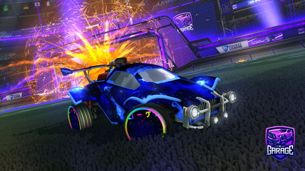 A Rocket League car design from Eltaf