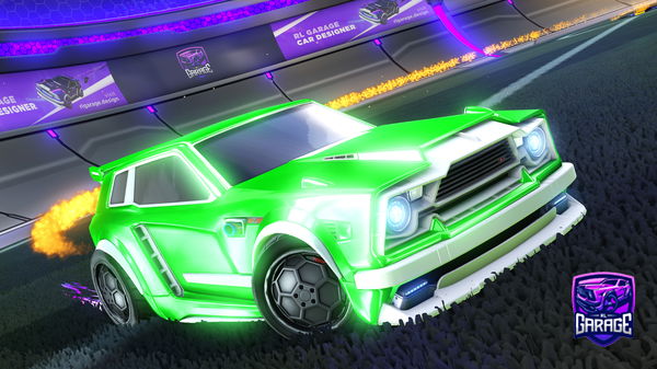 A Rocket League car design from namemane143