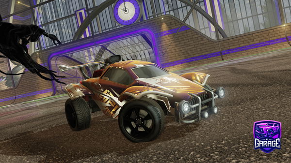 A Rocket League car design from Dogspider55