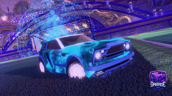 A Rocket League car design from SheepishDart717