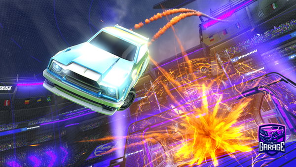 A Rocket League car design from Abdullah0183