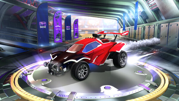 A Rocket League car design from Psych0_FaZe