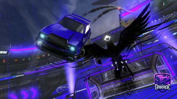 A Rocket League car design from Mazdra