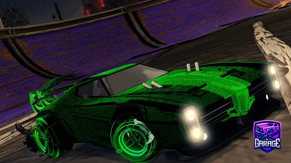 A Rocket League car design from PowerfulFlea441