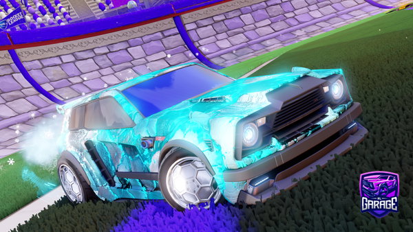 A Rocket League car design from Bananana-_-
