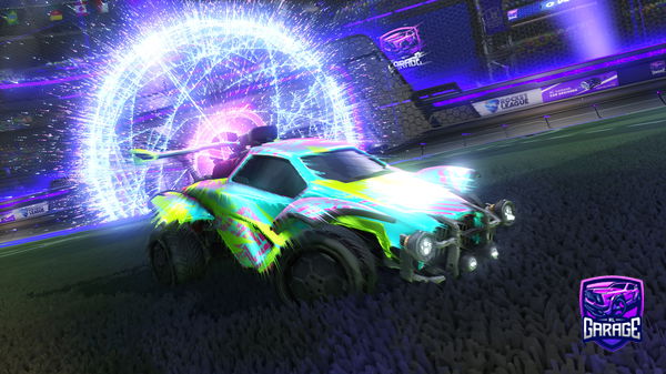 A Rocket League car design from Neptey