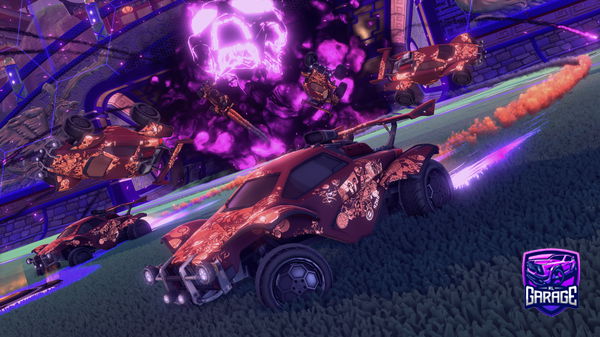 A Rocket League car design from Zr4me