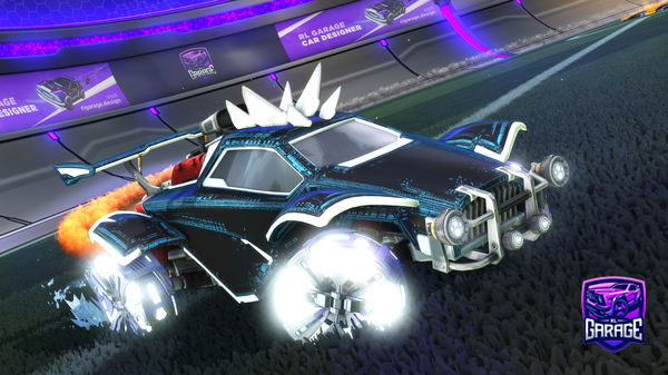 A Rocket League car design from LokePoke