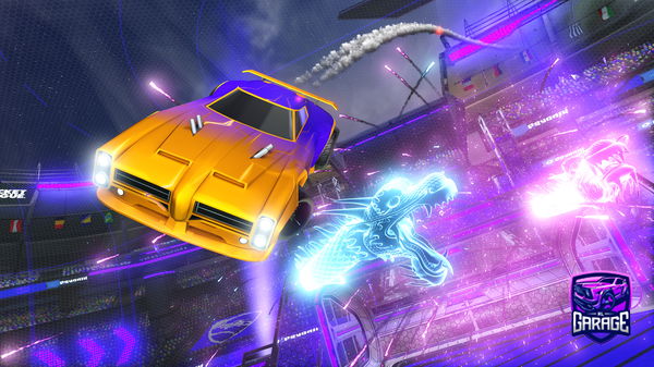 A Rocket League car design from zyvaxxx