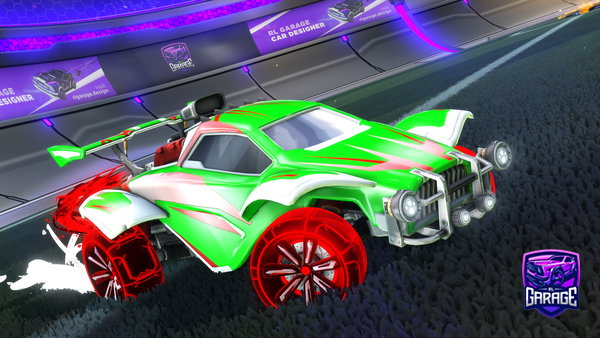 A Rocket League car design from Tomato-gg