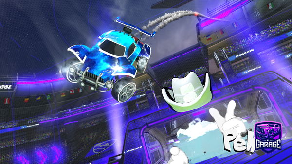 A Rocket League car design from 745tut