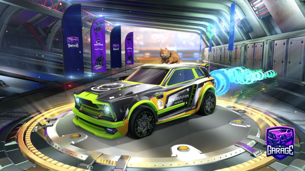 A Rocket League car design from gugugaert