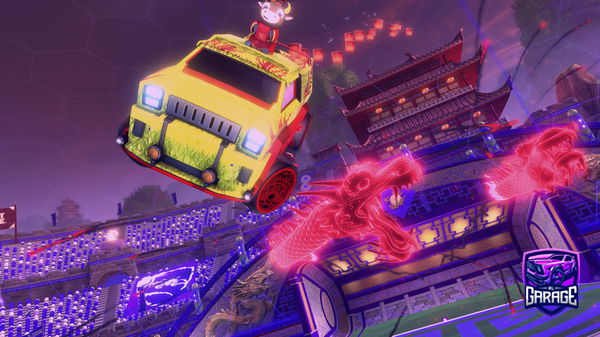 A Rocket League car design from WaterM3lon