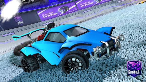 A Rocket League car design from BugattiB01