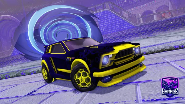 A Rocket League car design from benisbob34