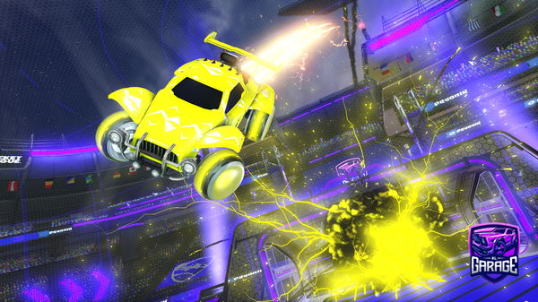 A Rocket League car design from Mxted