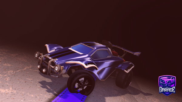 A Rocket League car design from kddng