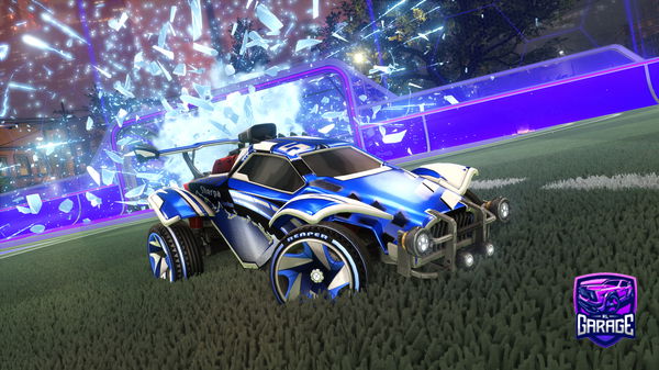 A Rocket League car design from Kryudai